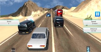 繁忙道路赛车 1