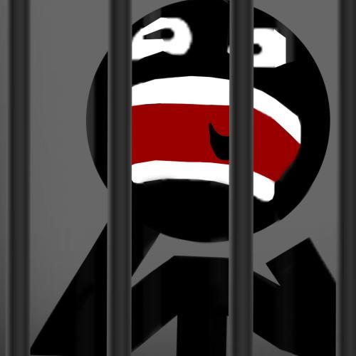 火柴人躲避激光束