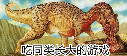 吃同类长大的游戏
