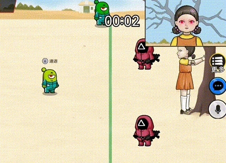 鱿鱼闯关游戏