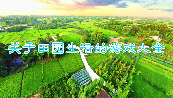 关于田园生活的游戏大全