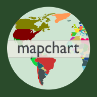 mapchart世界地图