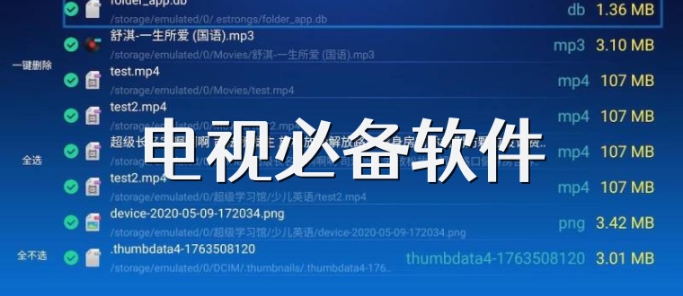 电视必备软件