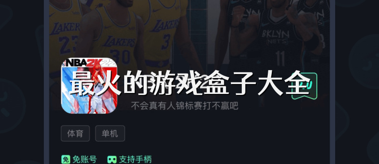 最火的游戏盒子大全