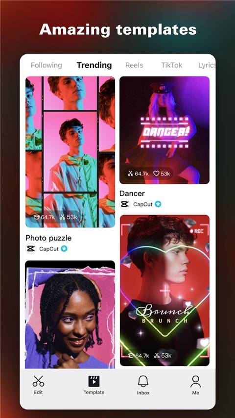 capcut 剪辑软件 v7.3.0_绿色下载网_安卓APP_capcut 剪辑软件