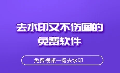 手机去水印又不伤图的软件